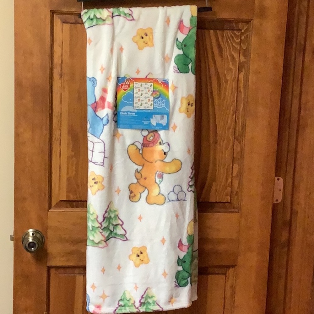 Care Bears Christmas Plush Blanket